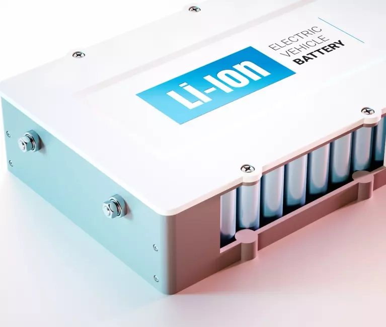 Electric car battery lithium-ion