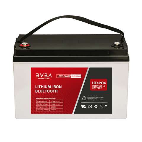 LFP12-100-BT LiFePO4 battery with Bluetooth