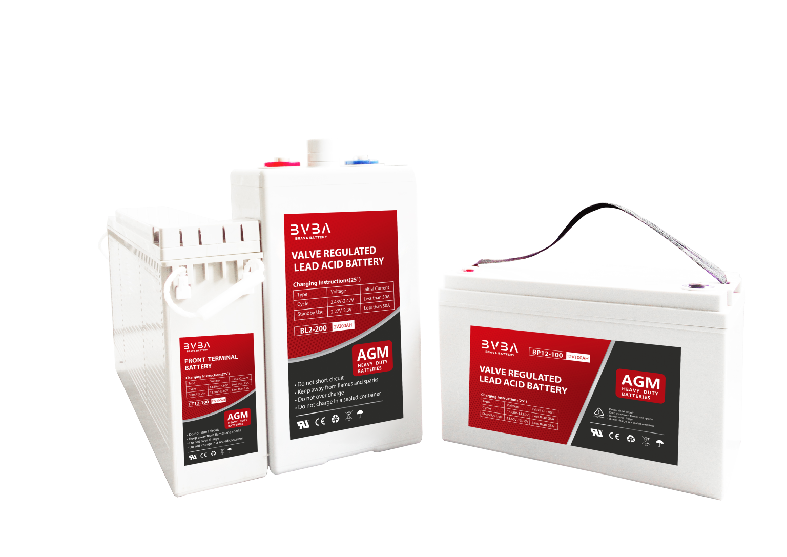 Deep Cycle Batteries Flooded, AGM, Gel & Lead Carbon BRAVA