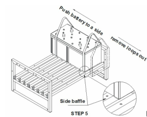 battery Installation step