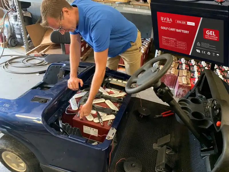 Golf-cart-battery-Maintenance