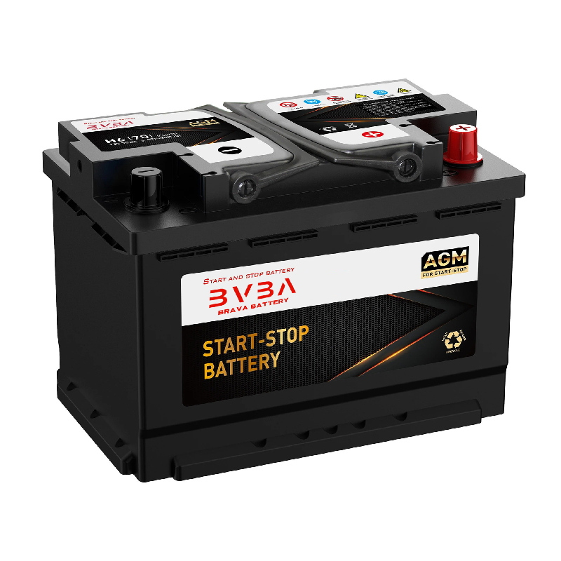 H6 agm-70 stop-start car battery