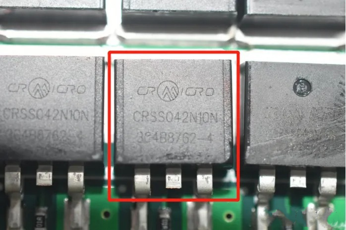 Mosfet CRSS042N10N of BMS 16S80A PCBA