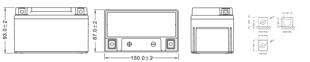 YTZ10S Layout