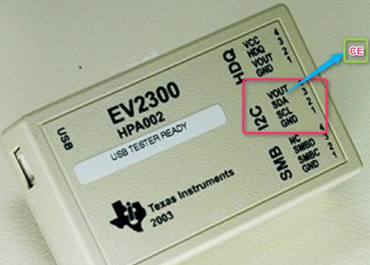 ce of ev2300 evm