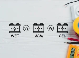 Flooded, agm, gel lead acid battery