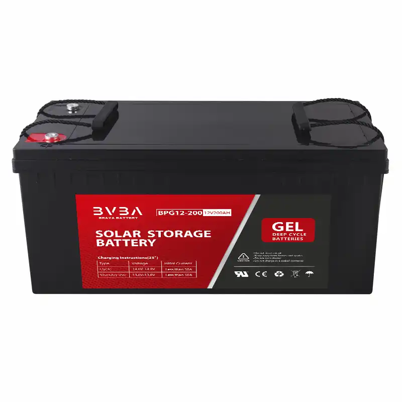 bpg12-200 deep Cycle gel battery