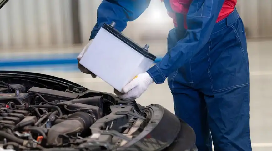 changing car battery