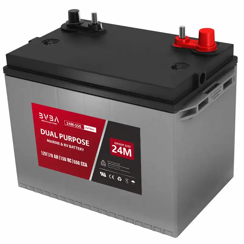 dual purpose marine battery