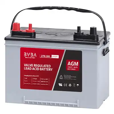 27M-580 12v92ah dual purpose agm battery