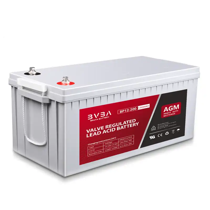 12v200ah deep cycle agm batteries