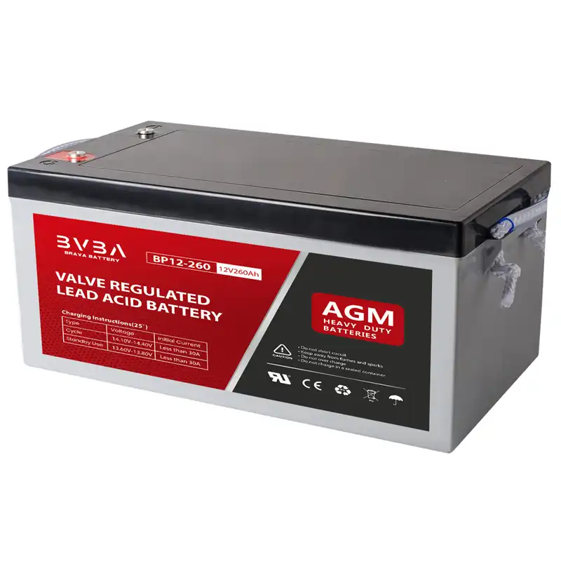 bp12-260 deep cycle agm battery