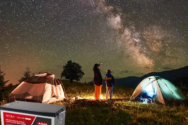 deep cycle agm battery for Camping