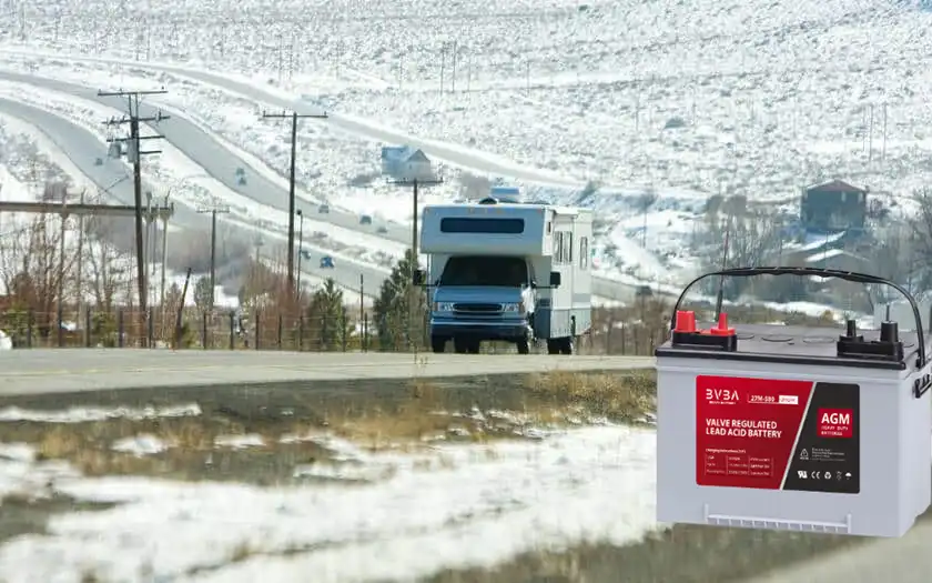 rv battery over winter