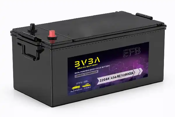 EFB12-220AH Heavy-truck battery
