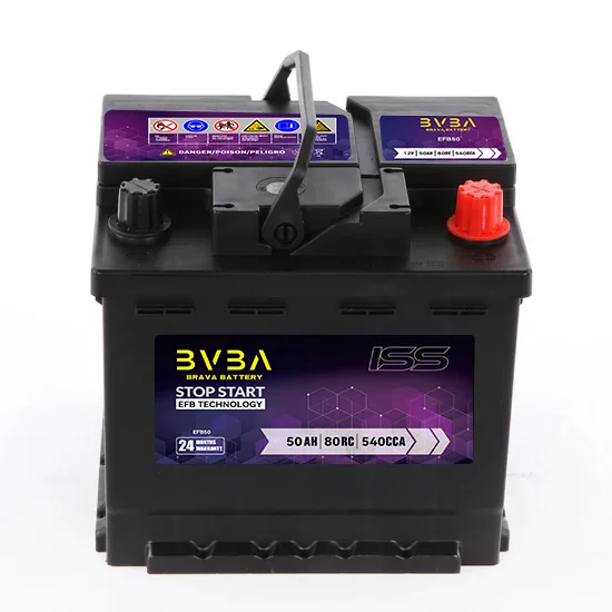 EFB50 L1 12V50AH EFB START-STOP CAR Battery - BRAVA