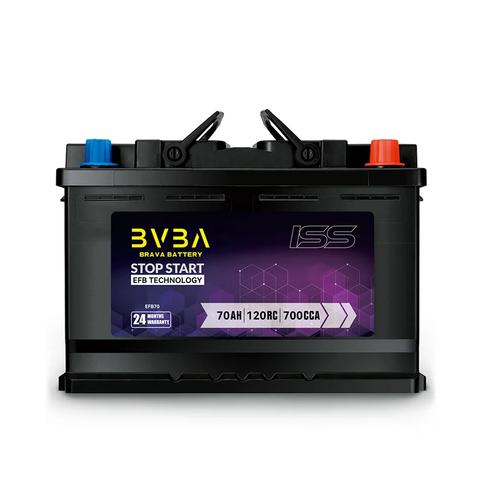 EFB70 H6 L3 12V70AH EFB START-STOP CAR Battery - BRAVA