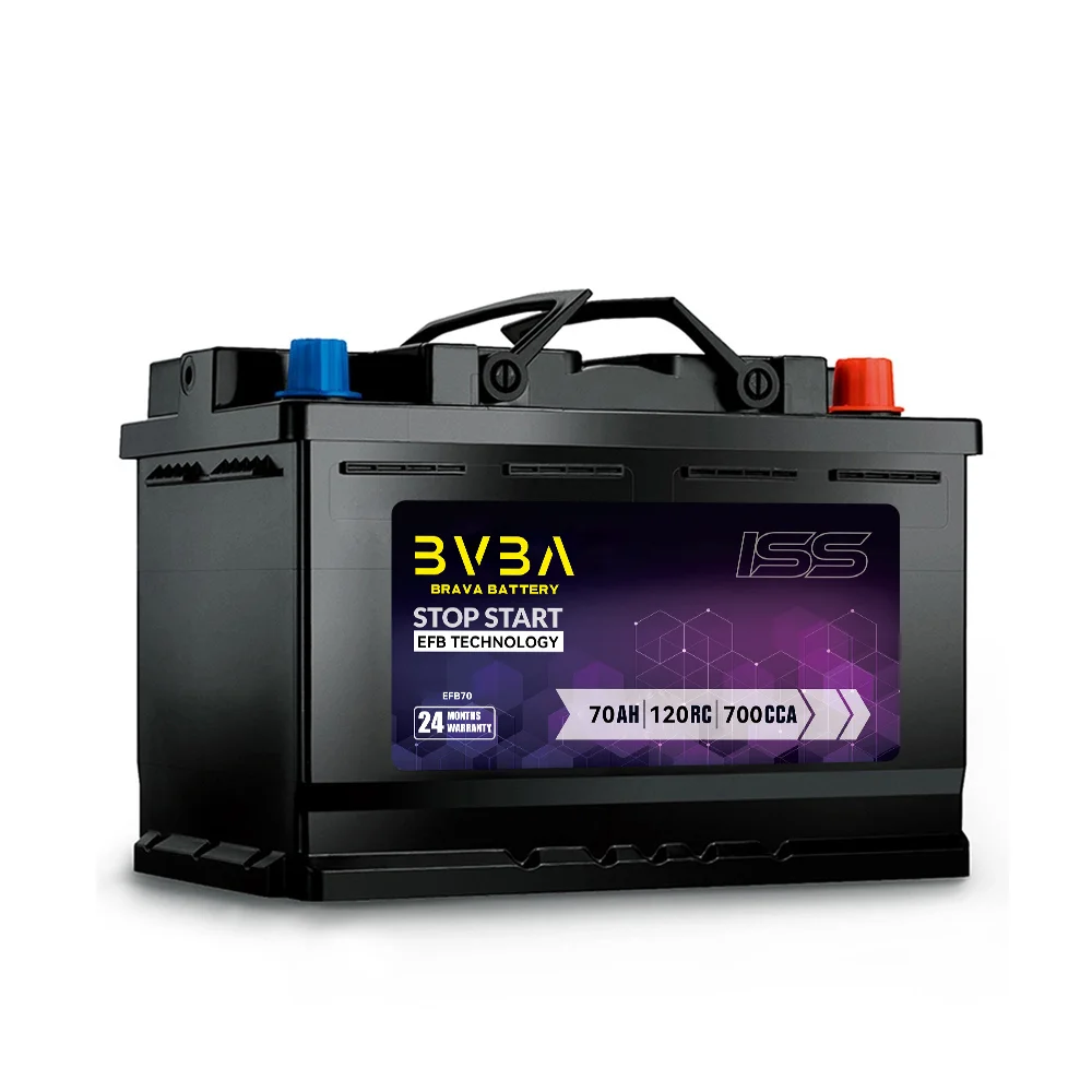 12V AGM Start Stop batterie automobile Efb batterie 70Ah Start Stop - Chine Batterie  70ah Start Stop, Efb Batterie