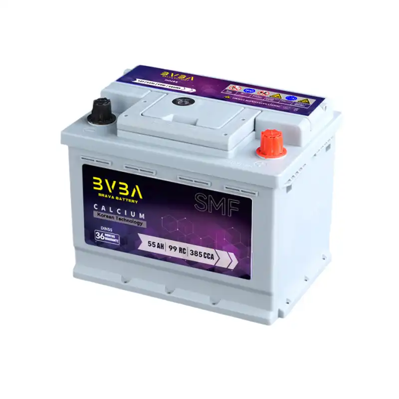 DIN70 57028 12V70AH DIN SMF CAR Battery - BRAVA