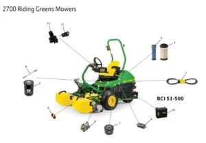 mower 2700 with BCI 51-500 Battery